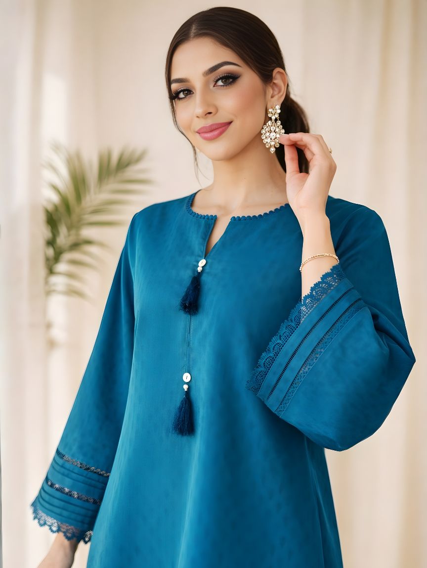 Hania Amir wearing Zeba by Qimra in Mere Zindagi Hai Tu