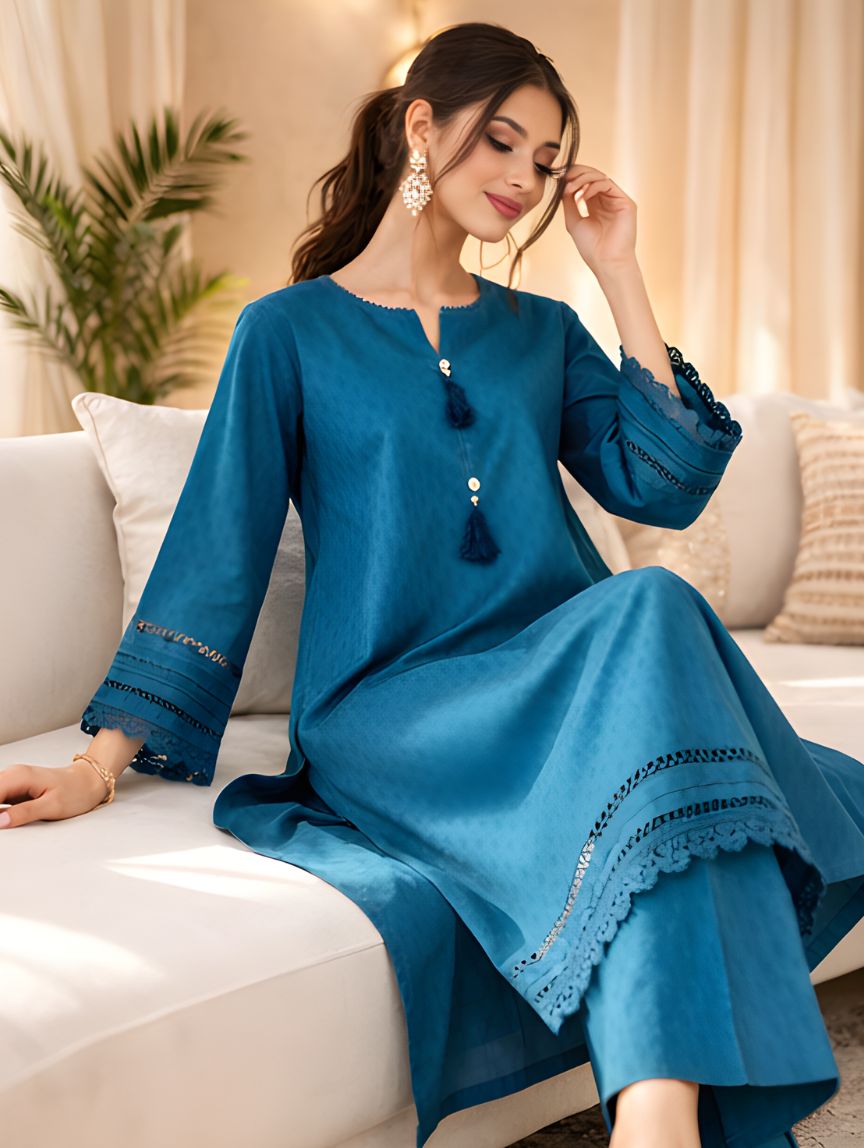 Hania Amir wearing Zeba by Qimra