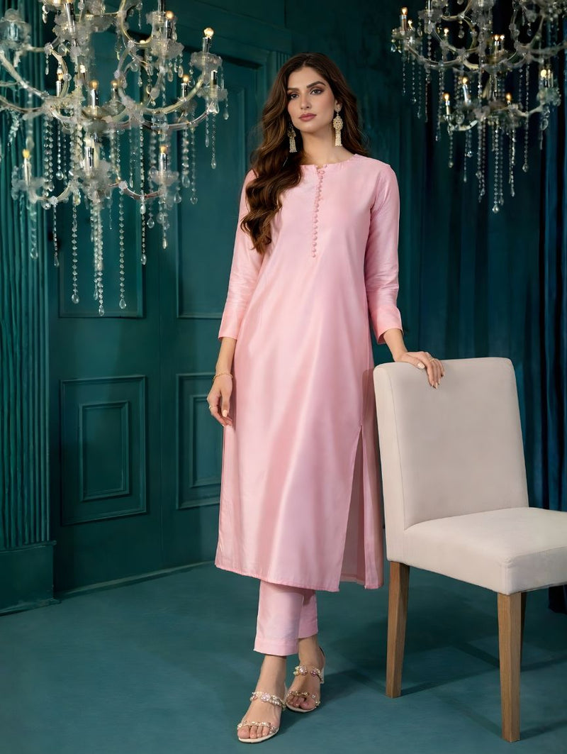 long kurta with straight trousers